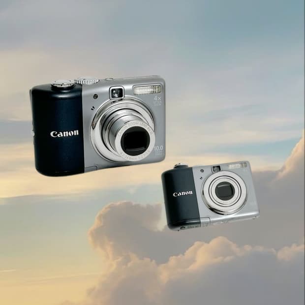 건전지디카!) 캐논 파워샷 a1000 Powershot 빈티지 디카