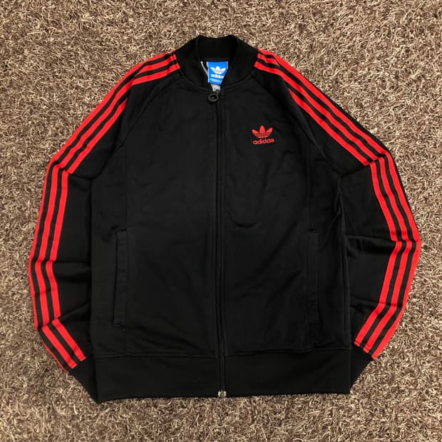 아디다스 슈퍼스타 져지 트랙탑