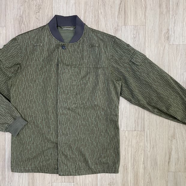 100) 50's 독일군 레인패턴 블루종 자켓