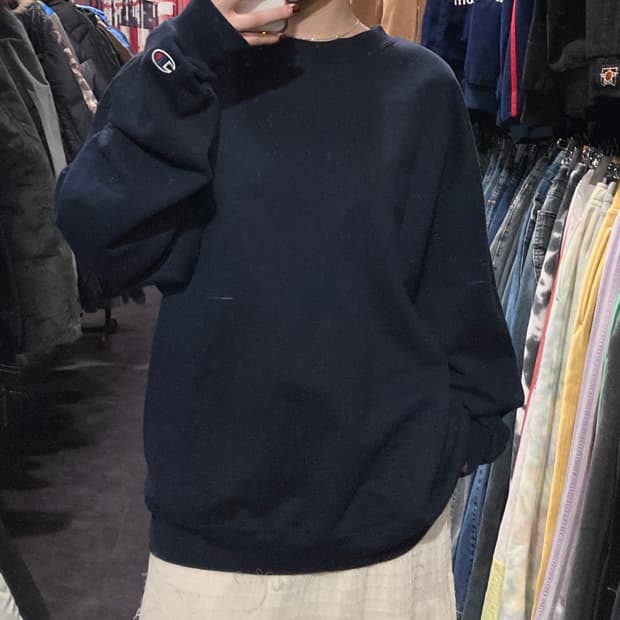 [IM]챔피온 스웻셔츠 네이비