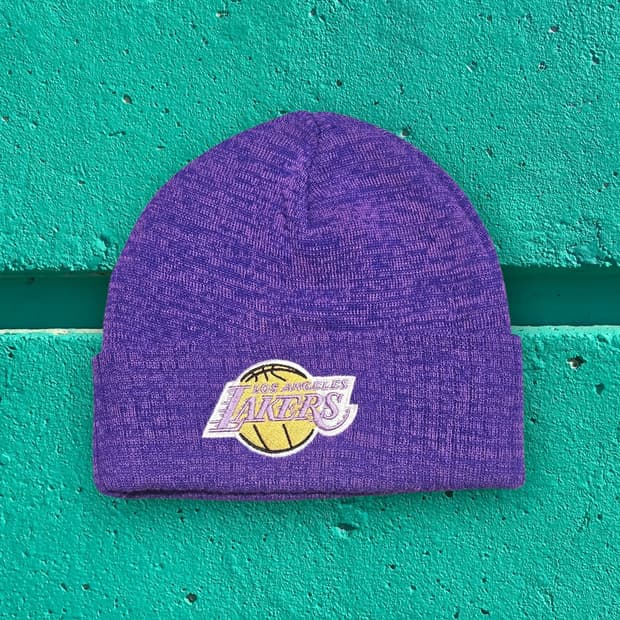 미첼앤네스 LA 레이커스 비니