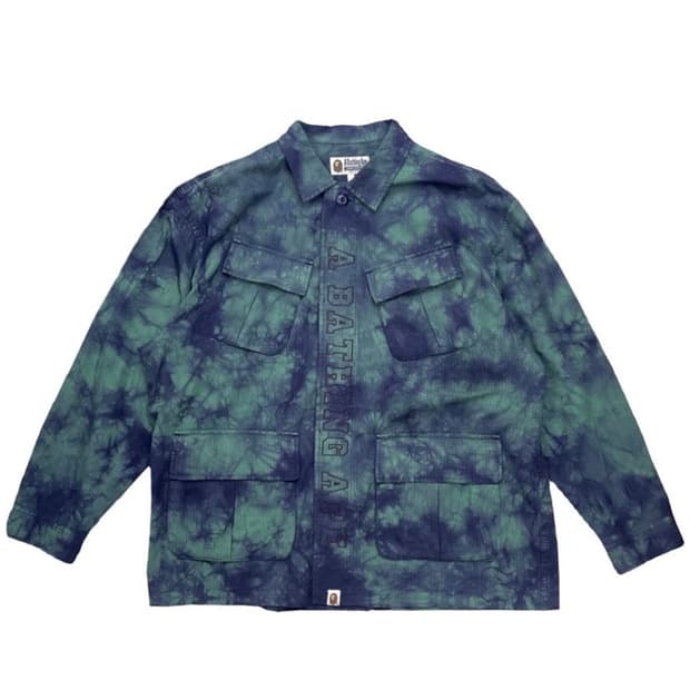 베이프 카모플라주 셔츠