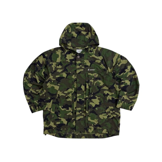 그라미치 카모 쉘 필드 바람막이 파카 자켓 (110/XXL/2XL)
