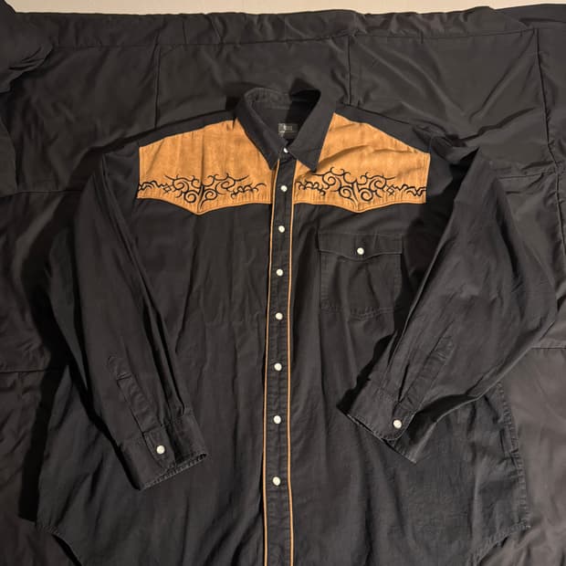 빈티지 웨스턴 셔츠