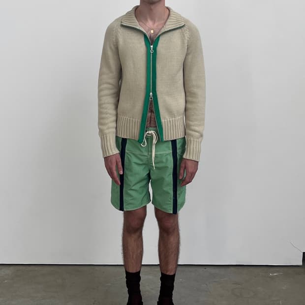 EDWARD CUMING CHAKRA KNIT TRACK JACKET 