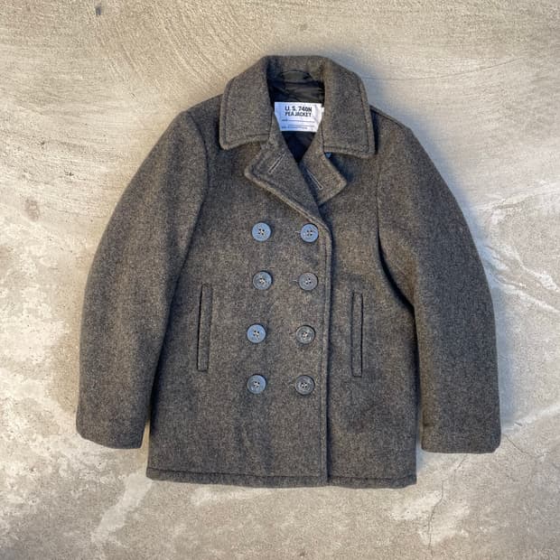 쇼트 740N 피코트 그레이 s