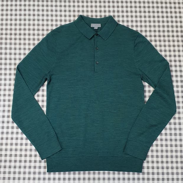 COS 코스 울100 슬림 니트티 남자95