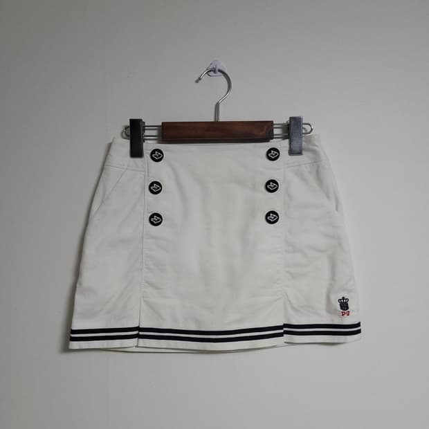 (0) PEARLYGATES 파리게이츠 여성 골프 미니 스커트