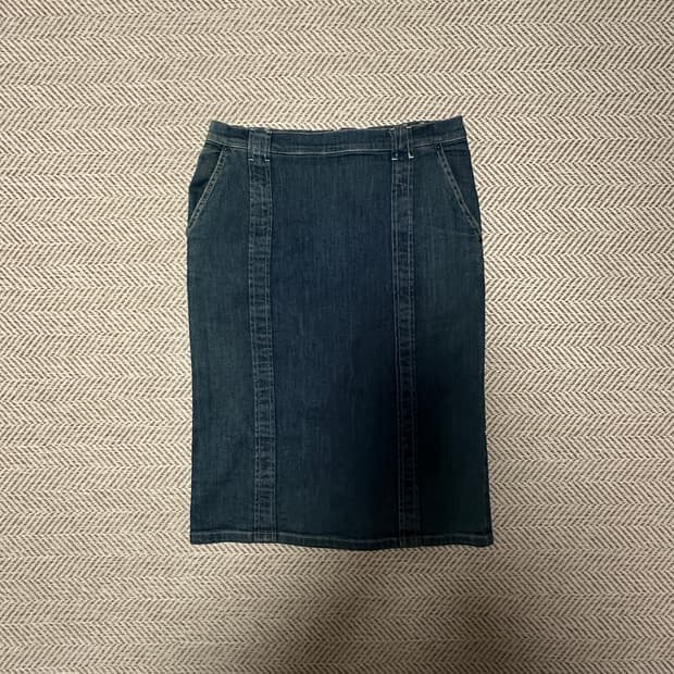 MAX MARA italy made denim skirt