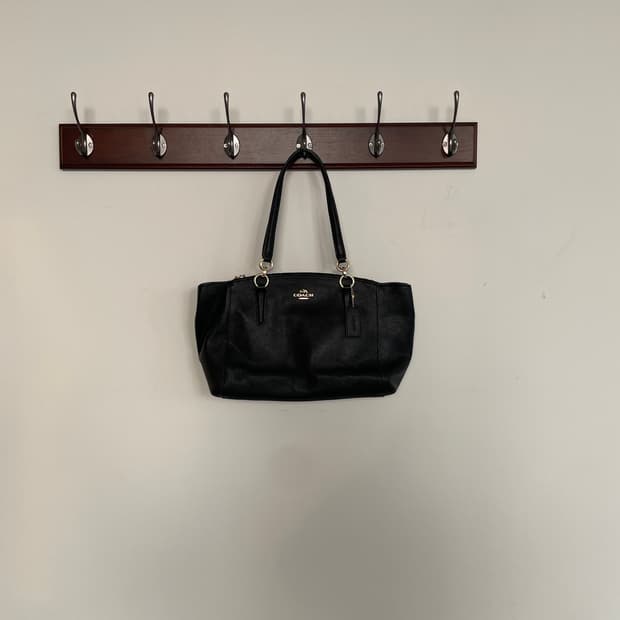 코치 블랙 토트백 2way 크로스백