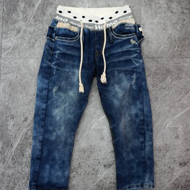 HAMO PARADIS Dot Denim Pants