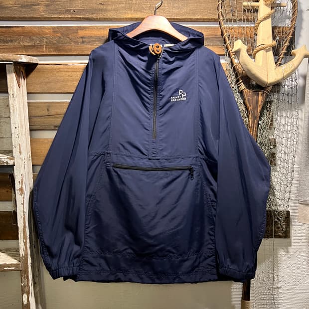 [L]L.L.Bean USA 엘엘빈 네이비 나일론 후드 아노락 자켓