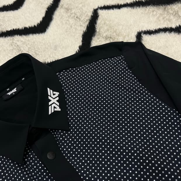 [M]PXG 도트 기능성 PK 긴파/블랙
