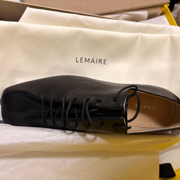 새상품)르메르 더비슈즈 39