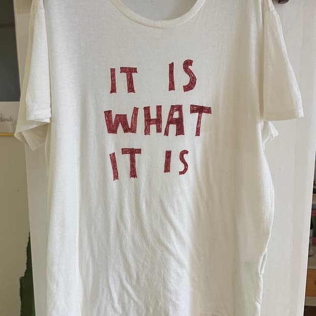 R13  25SS 캐시미어 티셔츠 에크루 (S)