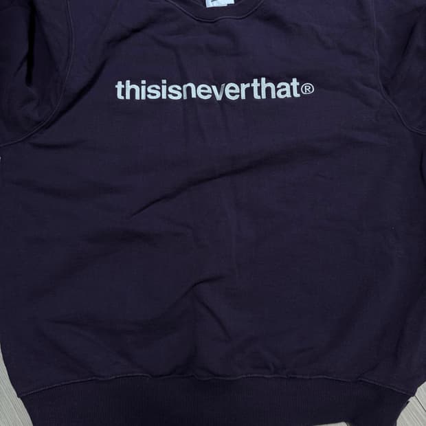 디네댓 맨투맨 퍼플