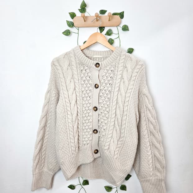 모리 동글 가디건