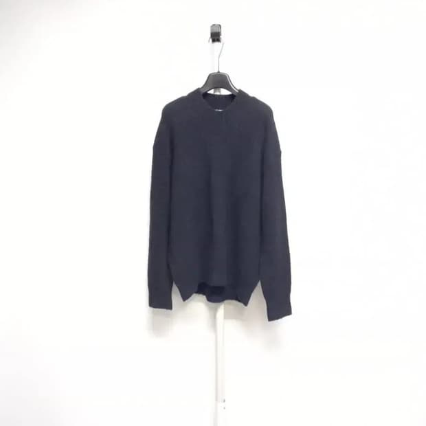 새 K BY 김서룡 추동 알파카블랜 니트 66.77