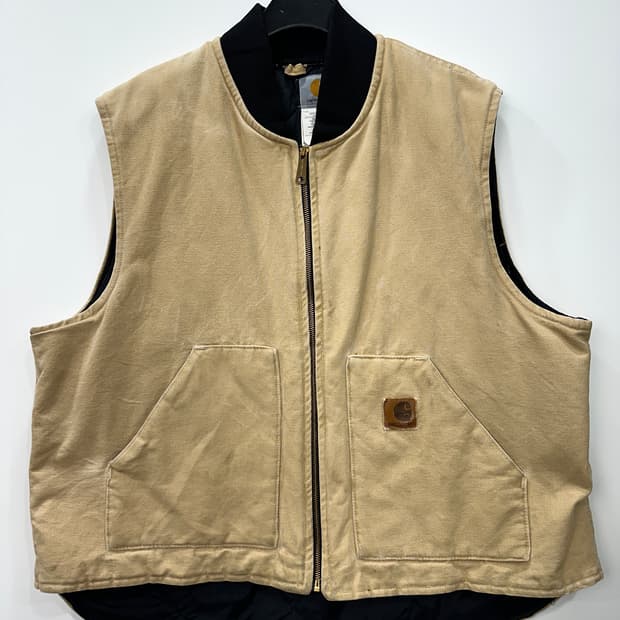 칼하트 덕 캔버스 퀄팅안감 베스트 2XL