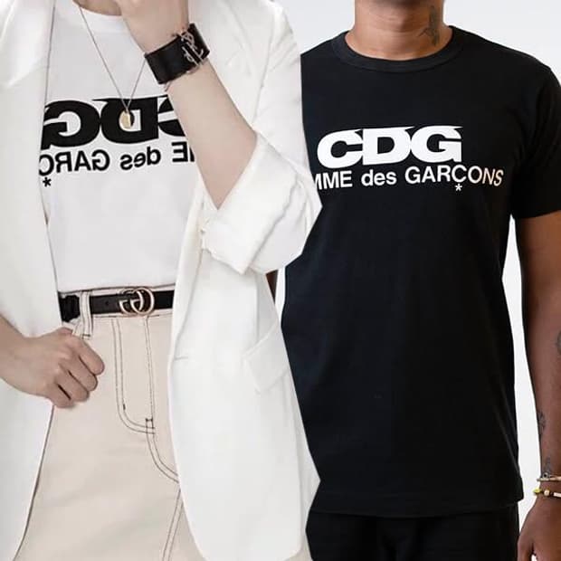 [무료배송][새상품] 꼼데가르송 CDG 반팔티