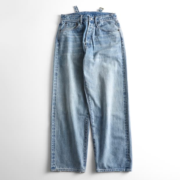 비헤비어 523L 셀비지 데님 팬츠
