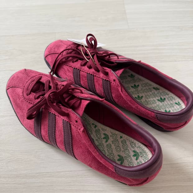 (새상품)아디다스 토바코 그루엔 컬리지에이트 버건디 280