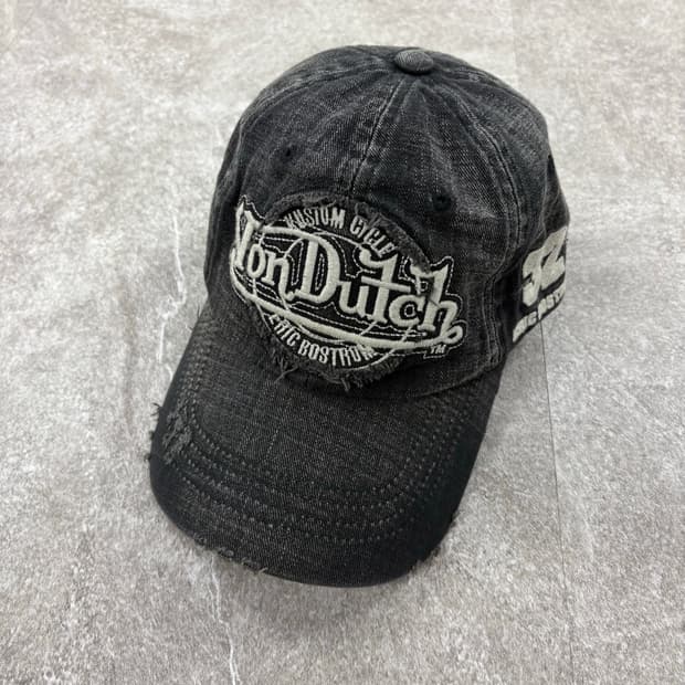 Vondutch Denim Cap  