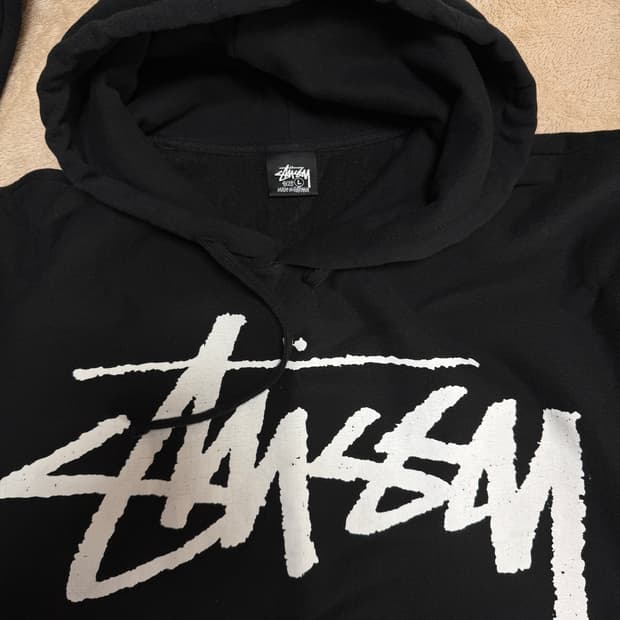 스투시 빅 스탁 후드티