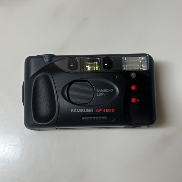 삼성 AF-450D 자동 카메라 새상품 풀박스