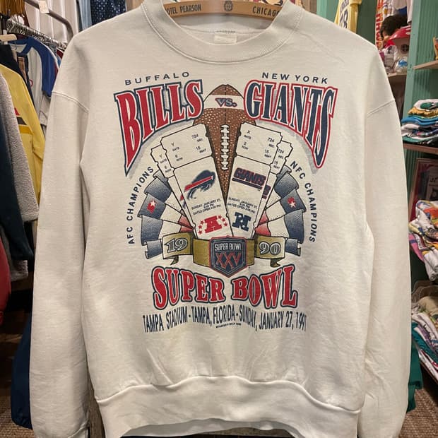 1991 Vintage Super Bowl XXV Sweatshirt