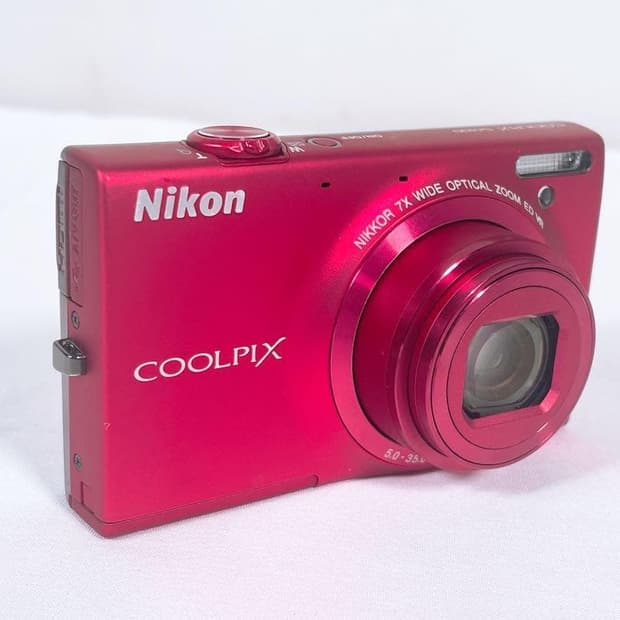 🍎 희귀) Nikon Coolpix 쿨픽스 S6100 작례 O