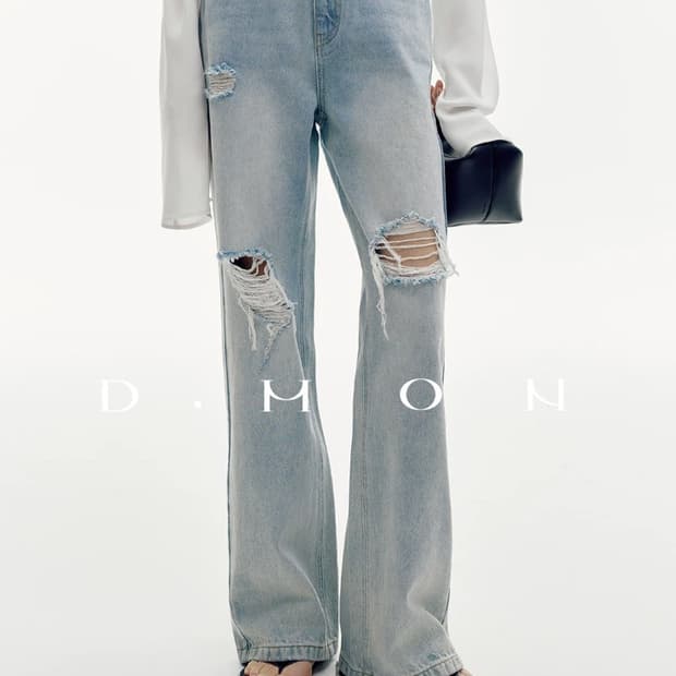 DMON 와이드 연청 데님