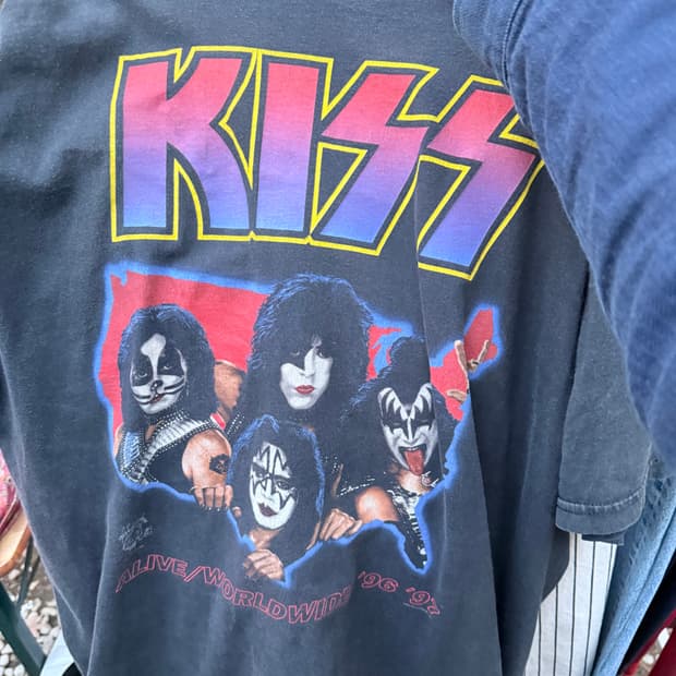 Kiss 밴드티