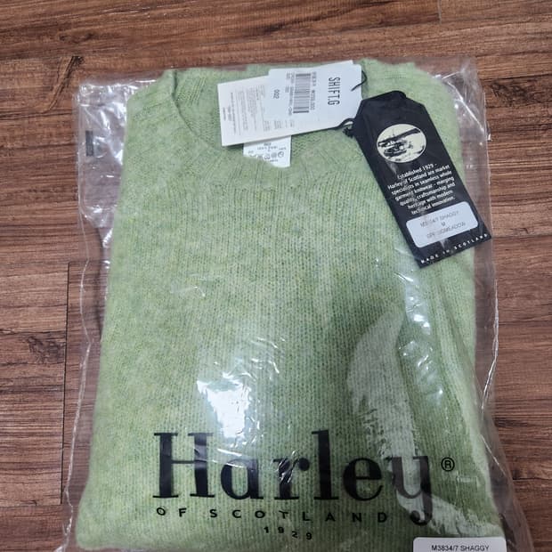 할리 쉐기독니트 스프링메도우 M사이즈(새상품)