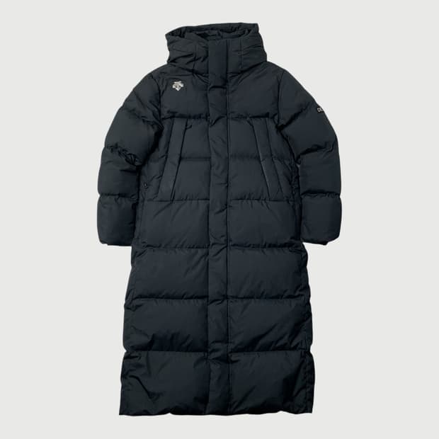 [95 M /정품] 데상트 구스다운 롱패딩