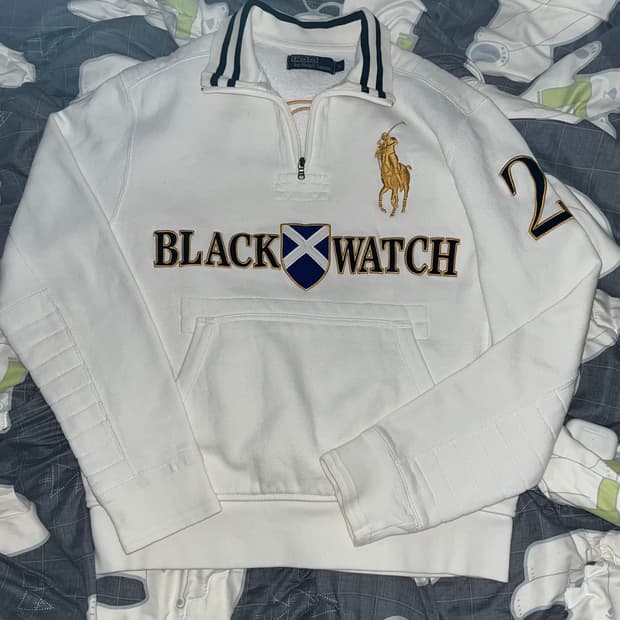 ✨희귀매물✨치프키프 블랙와치 반집업