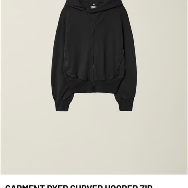 XL) 누마레ee 후드집업 블랙