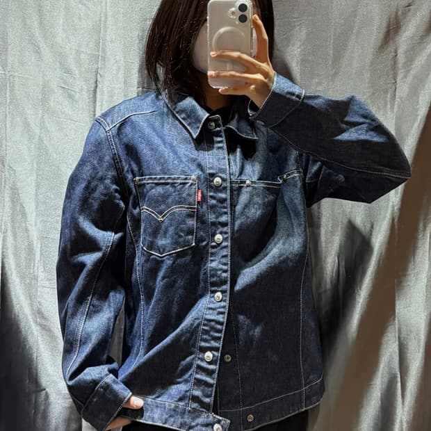 M LEVIS 리바이스 엔지니어드진 원포켓 데님자켓