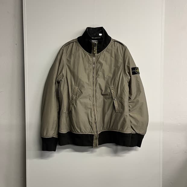 2013SS 스톤아일랜드 코티드 코튼 봄버 자켓
