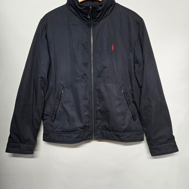 폴로 랄프로렌 기모 페리자켓 블루종 M