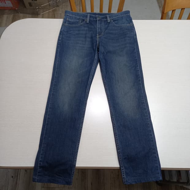 32 리바이스511 워싱 스판 슬림일자진 진청 32-308