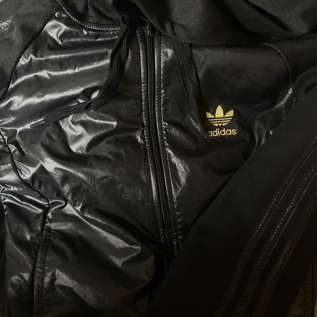 아디다스 블랙 후드 져지 100