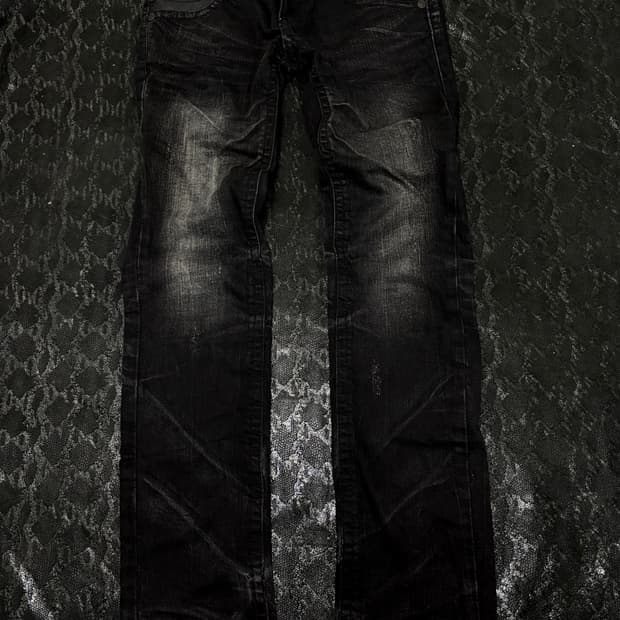 “Lolita Jeans” 00‘s Rare Leather Detail 