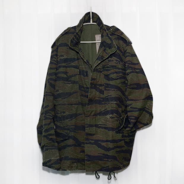 알파인더스트리 USA 오리지널 타이거카모 M-65 자켓 (105+)
