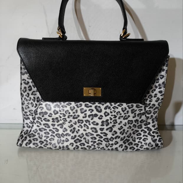 쿠론 송치 토트백