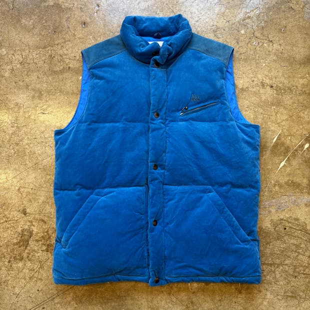 Xlarge 코듀로이 다운 패딩 베스트