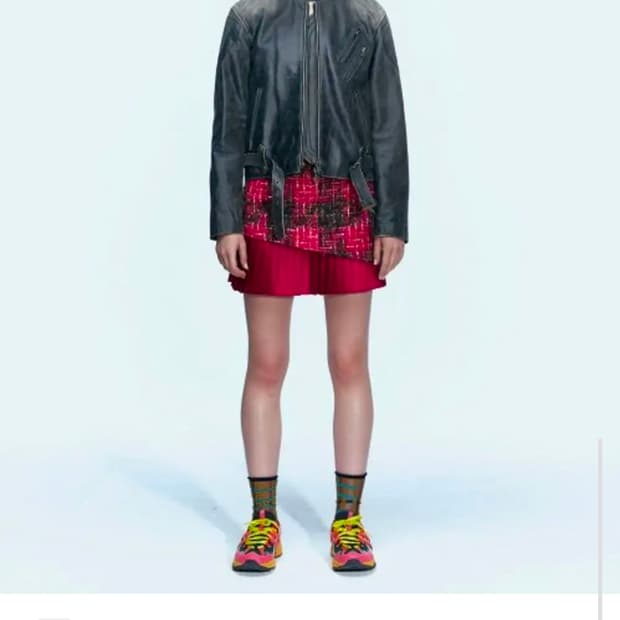 앤더슨벨 위노나 레이싱 레더 자켓 L