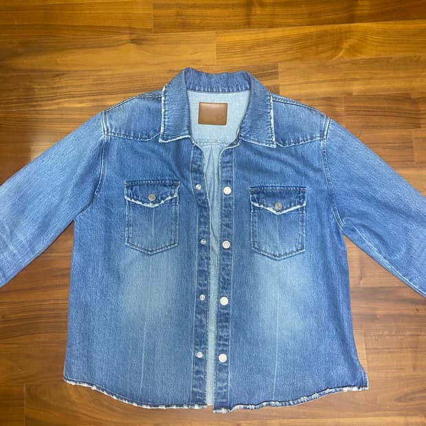 렉토 데님셔츠