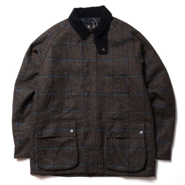 바버 Barbour Tartan Check Wool Jacket
