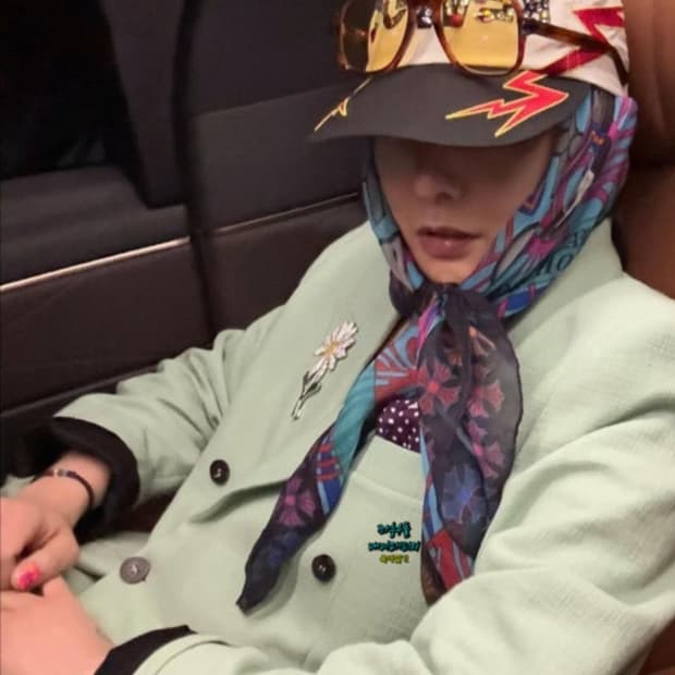 크롬하츠 지드래곤 스카프 팜